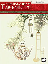 CHRISTMAS BRASS ENSEMBLES TROMB 1 cover